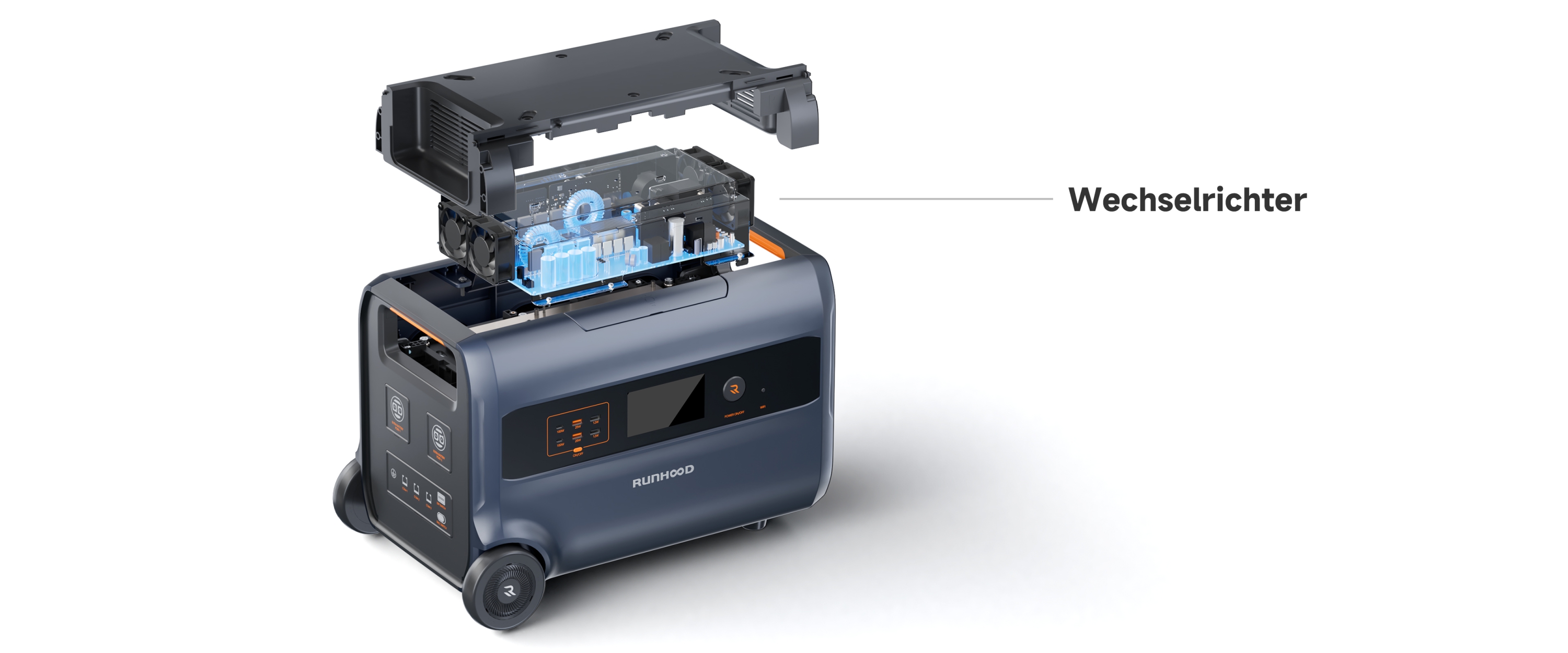 RUNHOOD Solarbank F2400